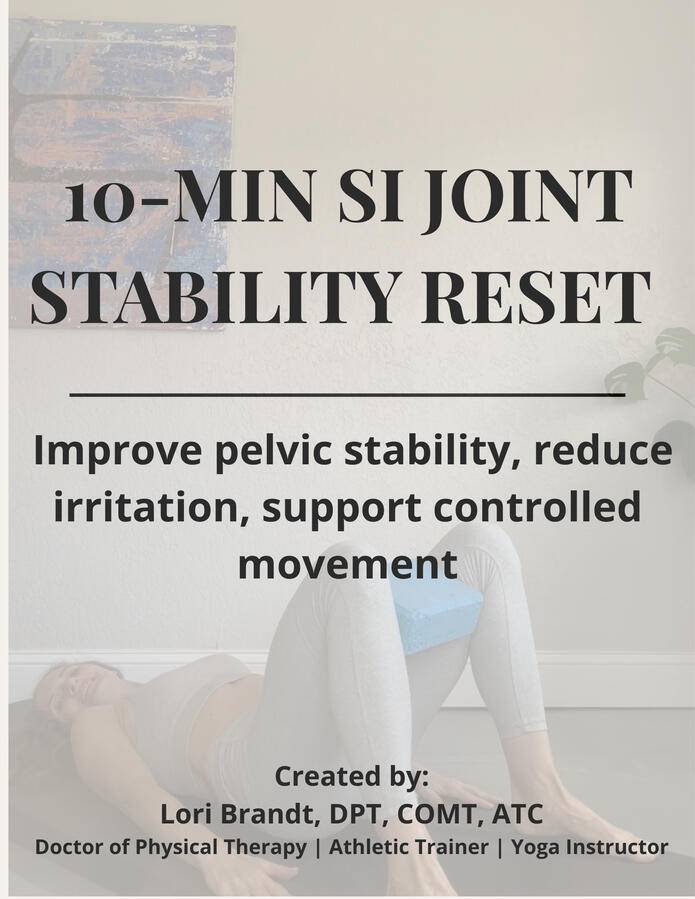 10-Min SI Joint Stability Reset 10-Min SI Joint Stability Reset